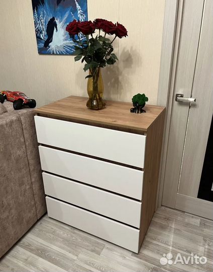 Комод в стиле IKEA Хелен 4 ящика