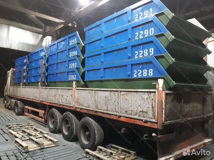 Бункер-накопитель мусорный 8м3 Арт а671