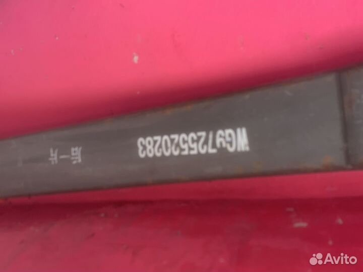 Лист задней рессоры