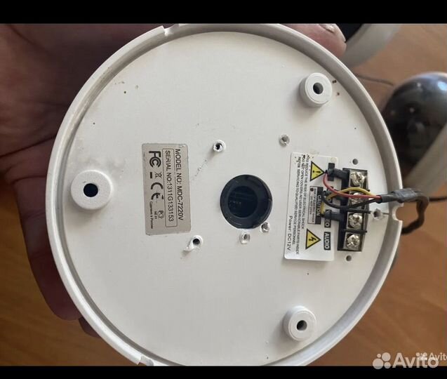 Камера видеонаблюдения купольная