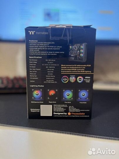 Thermaltake Pure 12 argb Premium Edition