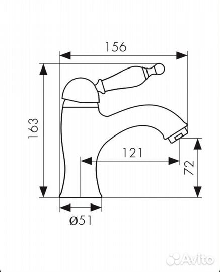 Смеситель для раковины
