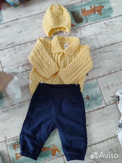 Пакет вещей для девочки 68-74