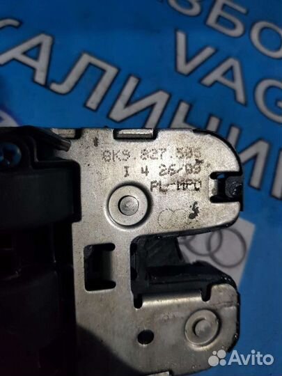 Шкода Суперба 2009. Замок богажника