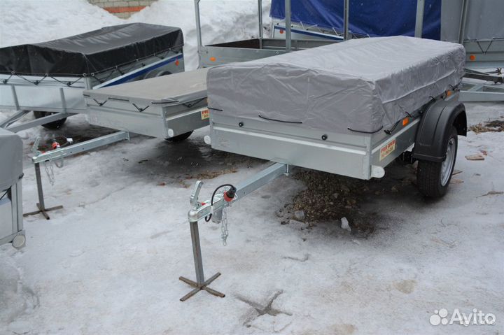 Прицеп мзса 2150-1150 тент низкий