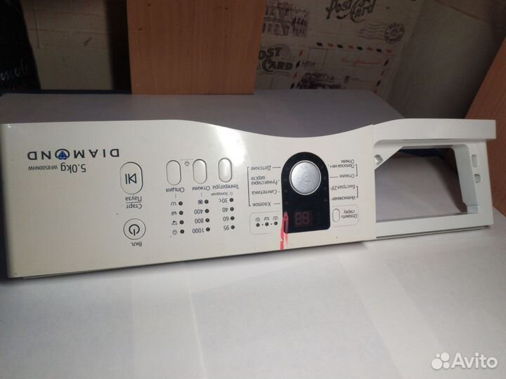 Панель управления стиральной машины diamond