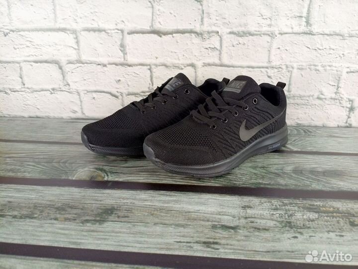 Кроссовки мужские летние Nike zoom черные 41-45