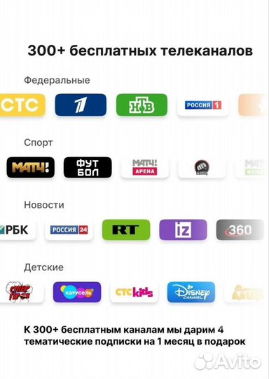 Цифровая смарт тв приставка новая