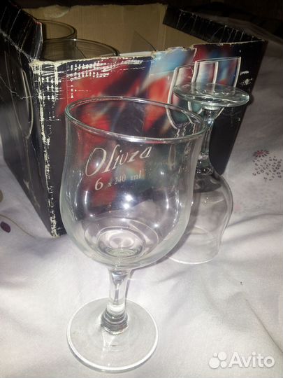 Фужеры бокалы Olivia 4 шт. Цена за всё