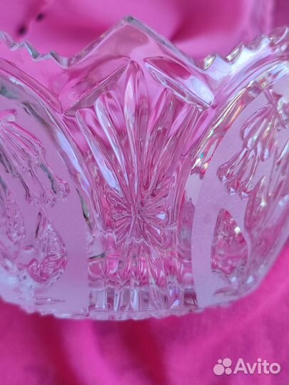 Ваза хрустальная СССР