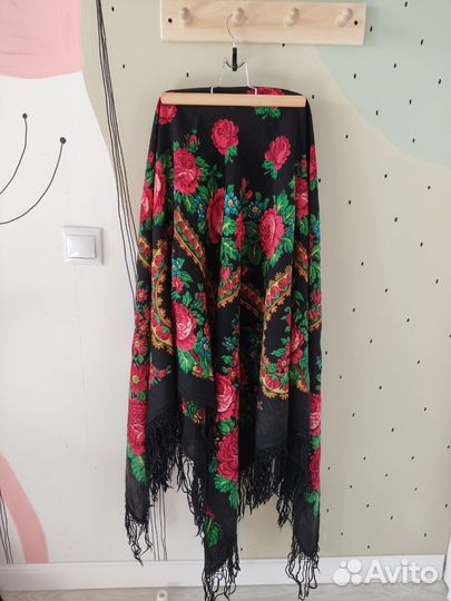 Павловопосадский платок СССР 143*147