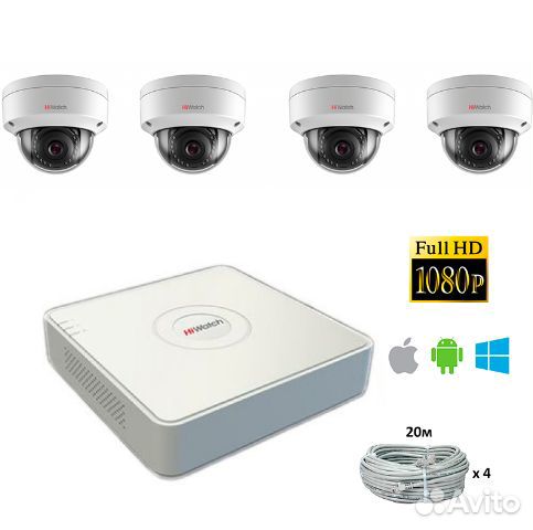 IP-видеокамера HiWatch DS-I252 (6mm)