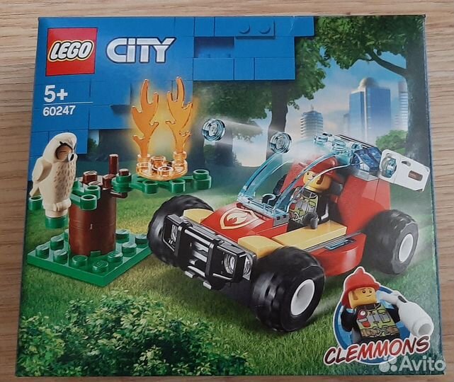 Конструктор lego. Лесной пожар