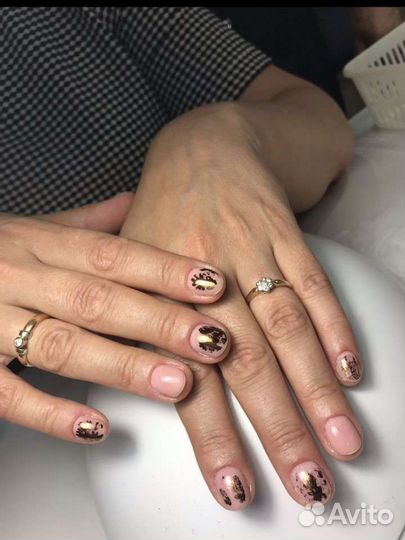 Модель на маникюр педикюр