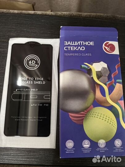 Защитное стекло huawei p30
