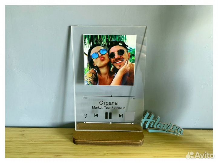 Трек пластинка (трек на стекле)