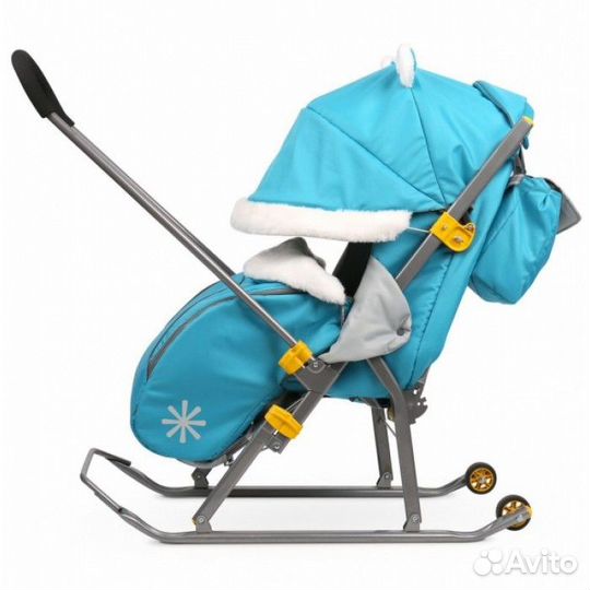 Санки-коляска детские складные Ника Детям 6
