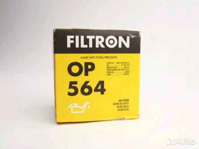 Фильтр масляный Matiz OP564