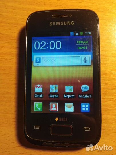 Телефон Samsung gt s 6102