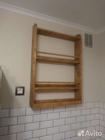 Кухонная полка в стиле прованс