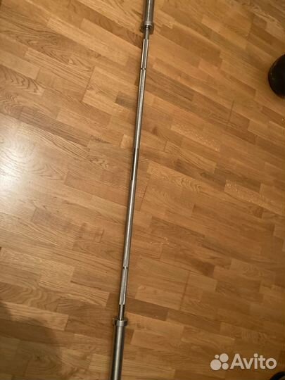 Гриф 220 см с замками