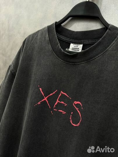 Vetements футболка оверсайз с podarcom