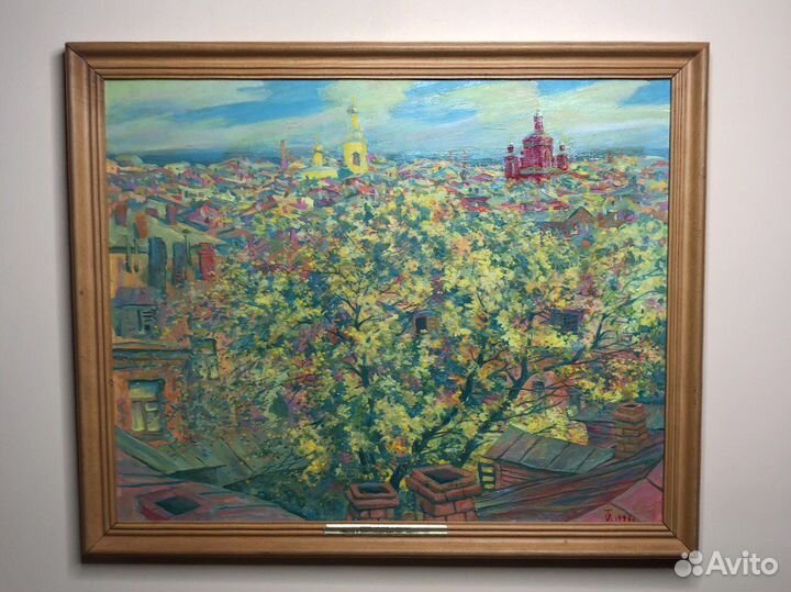 И. Тихонов картина «Весна в Замоскворечье» 1990 г