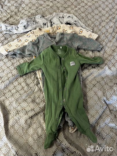 Вещи для новорожденных для мальчика 54 62