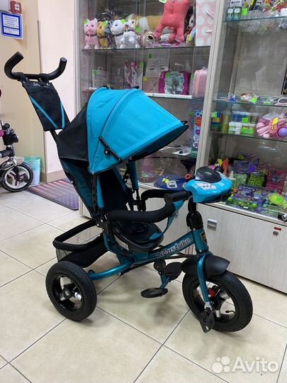 3-х колесный Велосипед коляска с ручкой