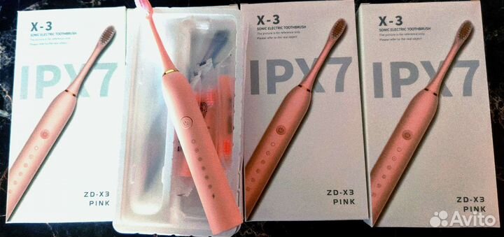 Зубная щетка электрическая ультразвуковая 42000виб