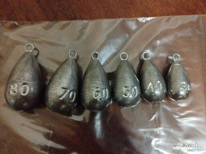 Грузики для рыбалки