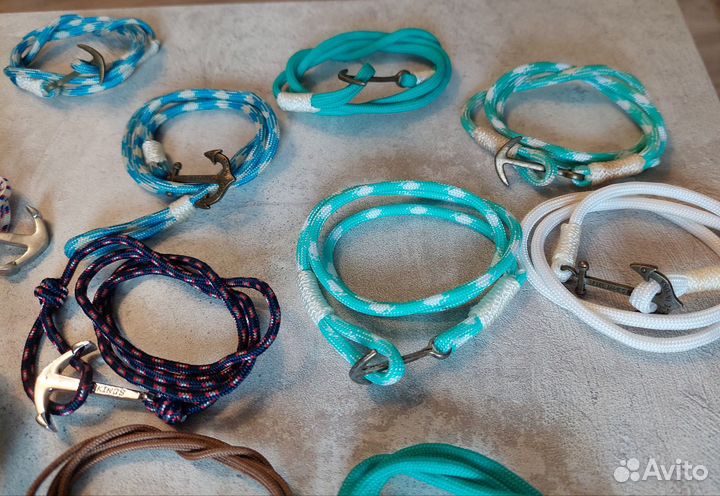 Браслет с якорем