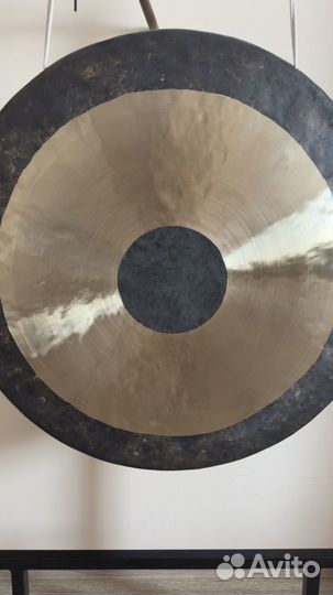 Гонг 80см на стойке, стик в комплекте