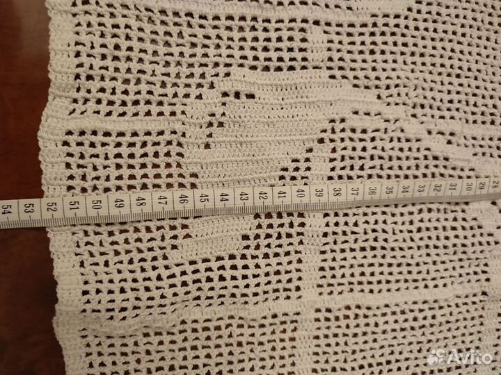 Панно, занавеска,салфетка вязанная