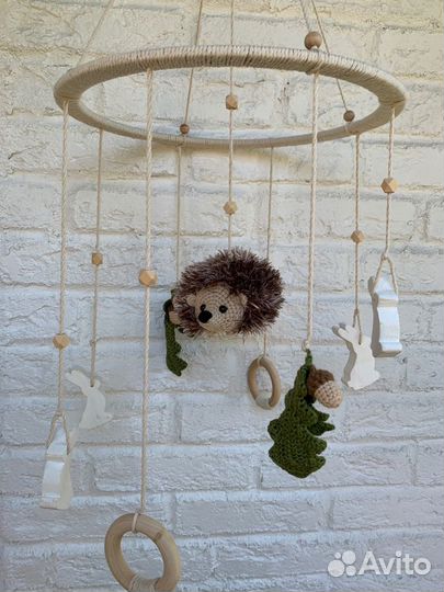 Мобиль детский в кроватку новый