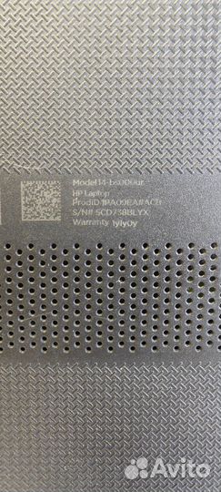 Ноутбук hp