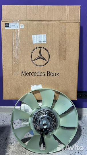 Вискомуфта с электро Mercedes Sprinter 906 om642