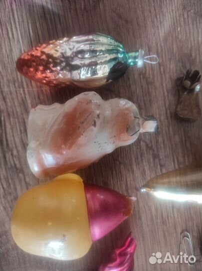 Елочные игрушки СССР в реставрацию