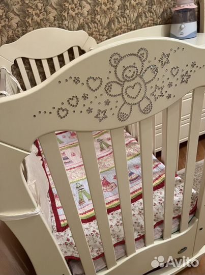 Детская кровать и комод Baby EXpert италия