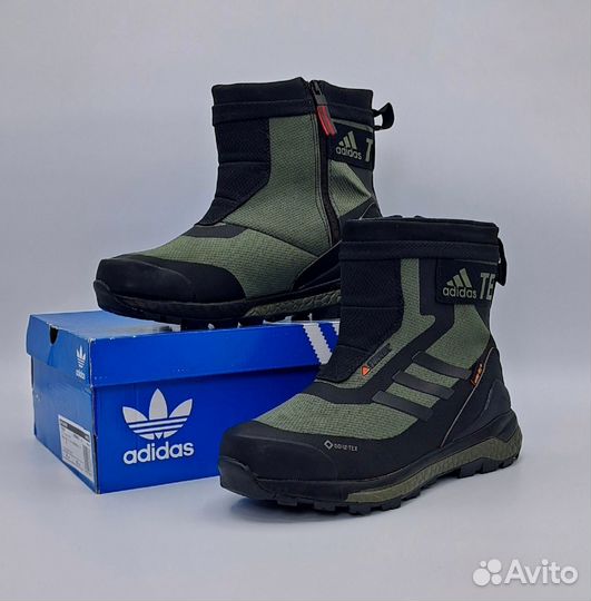 Дутики ботинки мужские зимние Adidas terrex