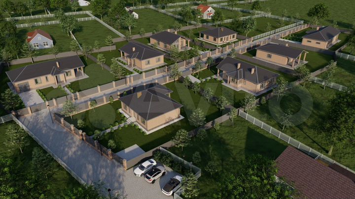 Дом 143 м² на участке 10 сот.