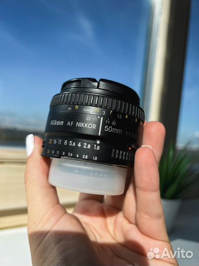 Объектив Nikon AF 50mm f/1.8 D Nikkor