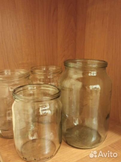 Банки стеклянные бу