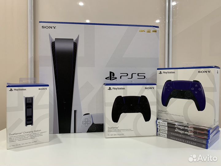 Sony PS5 /Новые Гарантия/ Ps Plus 400 игр