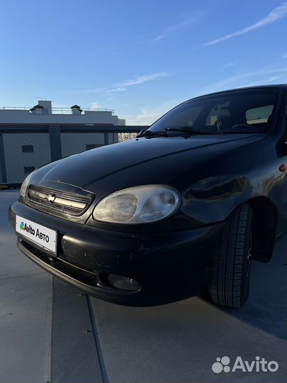 Chevrolet Lanos 1.5 МТ, 2008, битый, 140 000 км
