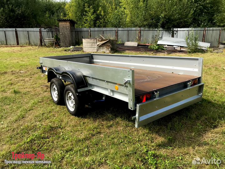 Прицеп легковой двухосный 3,5 х1.5