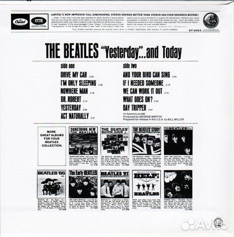 The Beatles / Yesterday And Today (Mono & Stereo)