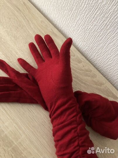 Перчатки женские длинные