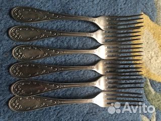 Столовые приборы СССР Кольчугин разные