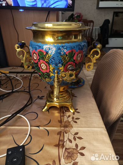 Самовар электрический расписной 1990 год